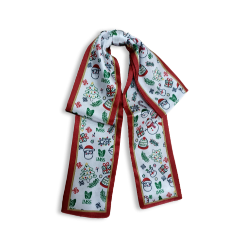 Moño navideño IMSS