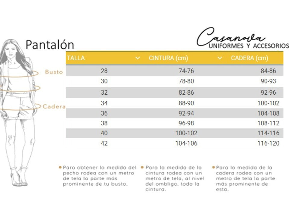 Pantalon blanco mini bolsa