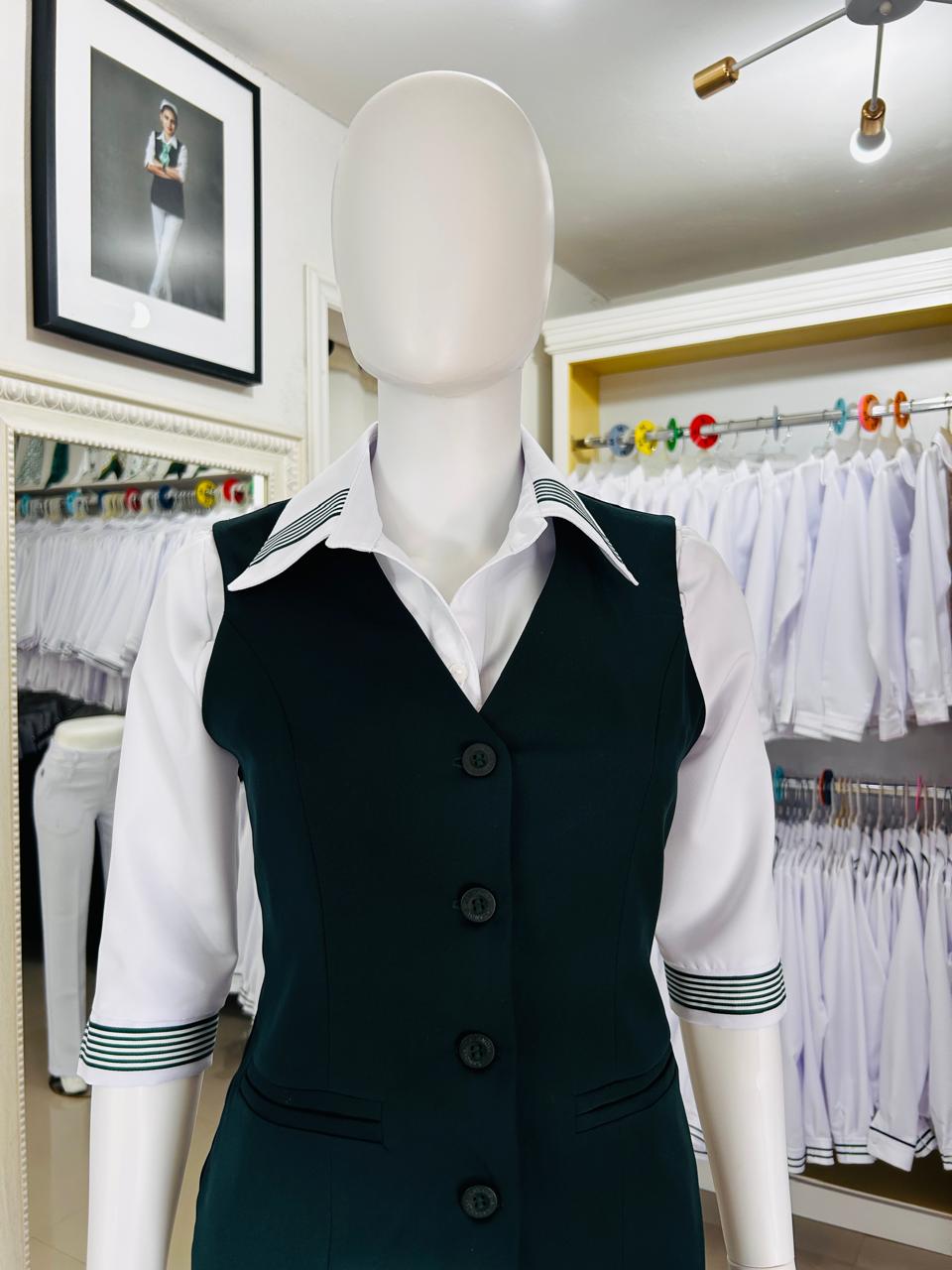 Blusa Luar Verde (Manga 3/4)