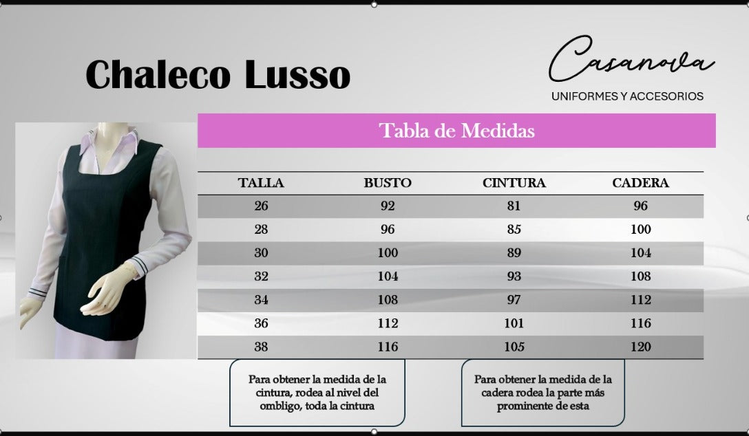 Chaleco Lusso Blanco Con Bordado Verde (PIEZAS UNICAS)