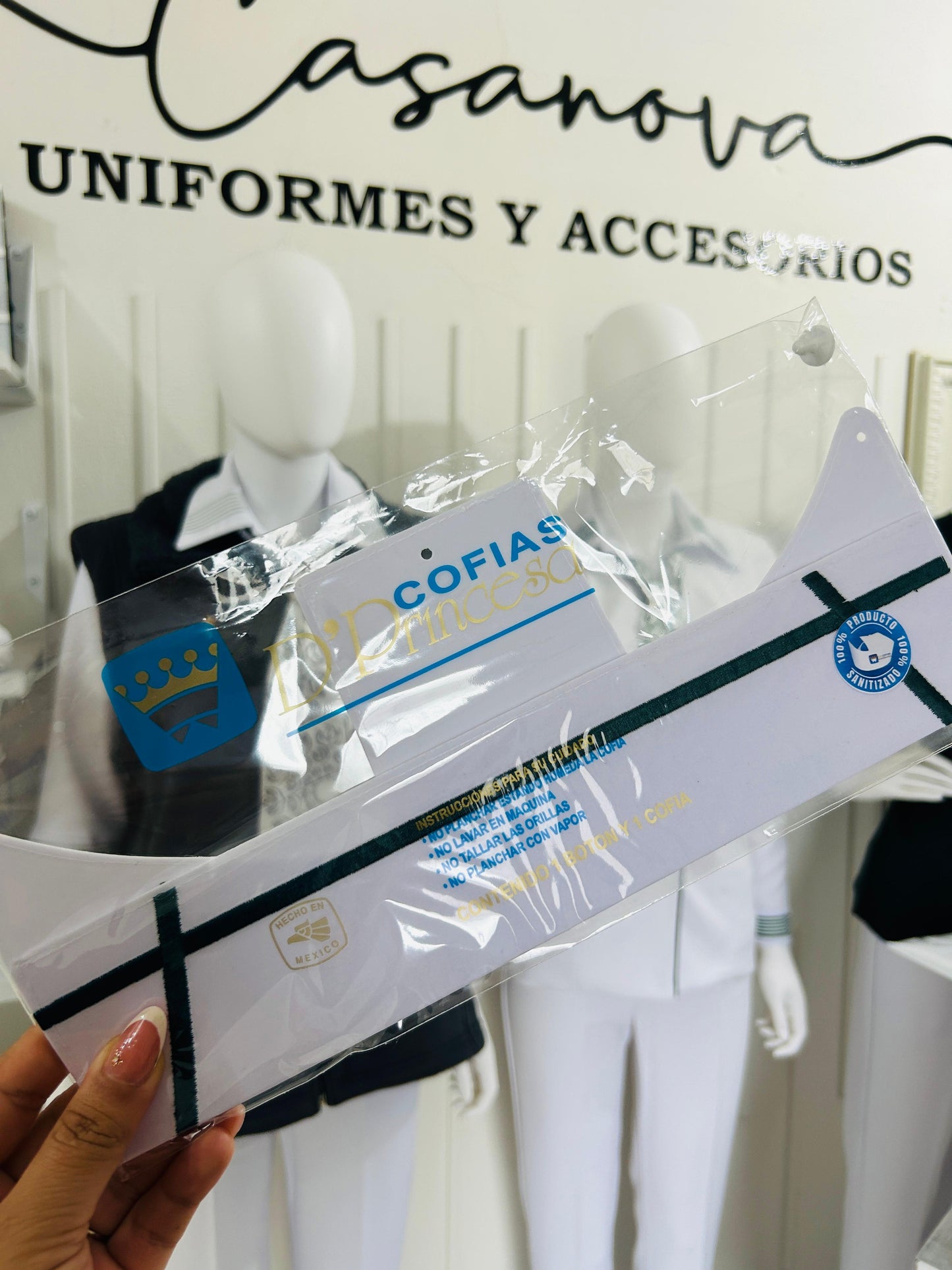 Cofia de enfermera Jefa de Piso