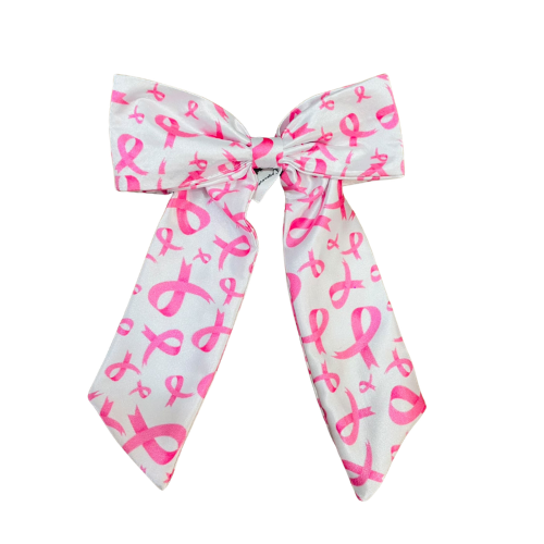Scrunchie y moños Octubre Rosa (edicion especial)