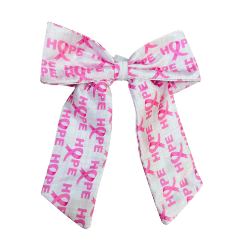 Scrunchie y moños Octubre Rosa (edicion especial)
