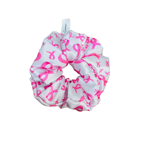 Scrunchie y moños Octubre Rosa (edicion especial)