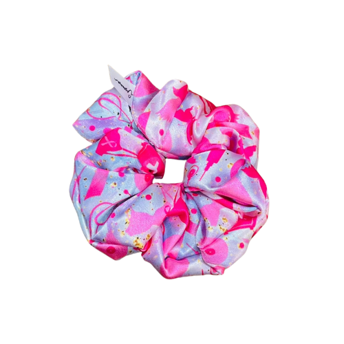 Scrunchie y moños Octubre Rosa (edicion especial)