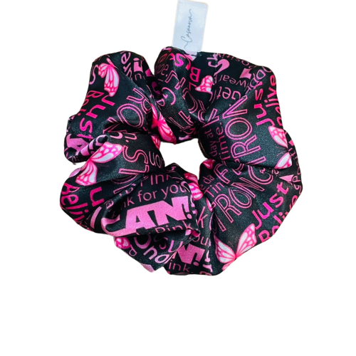 Scrunchie y moños Octubre Rosa (edicion especial)
