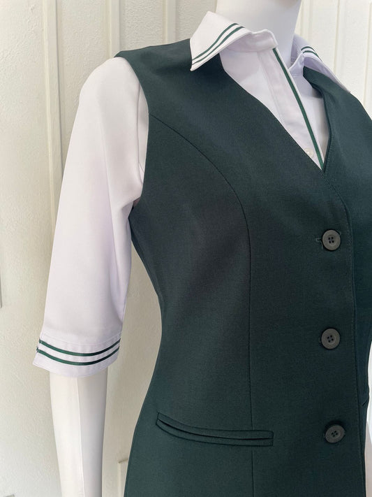 Blusa Casanova Satin Verde(Manga 3/4)