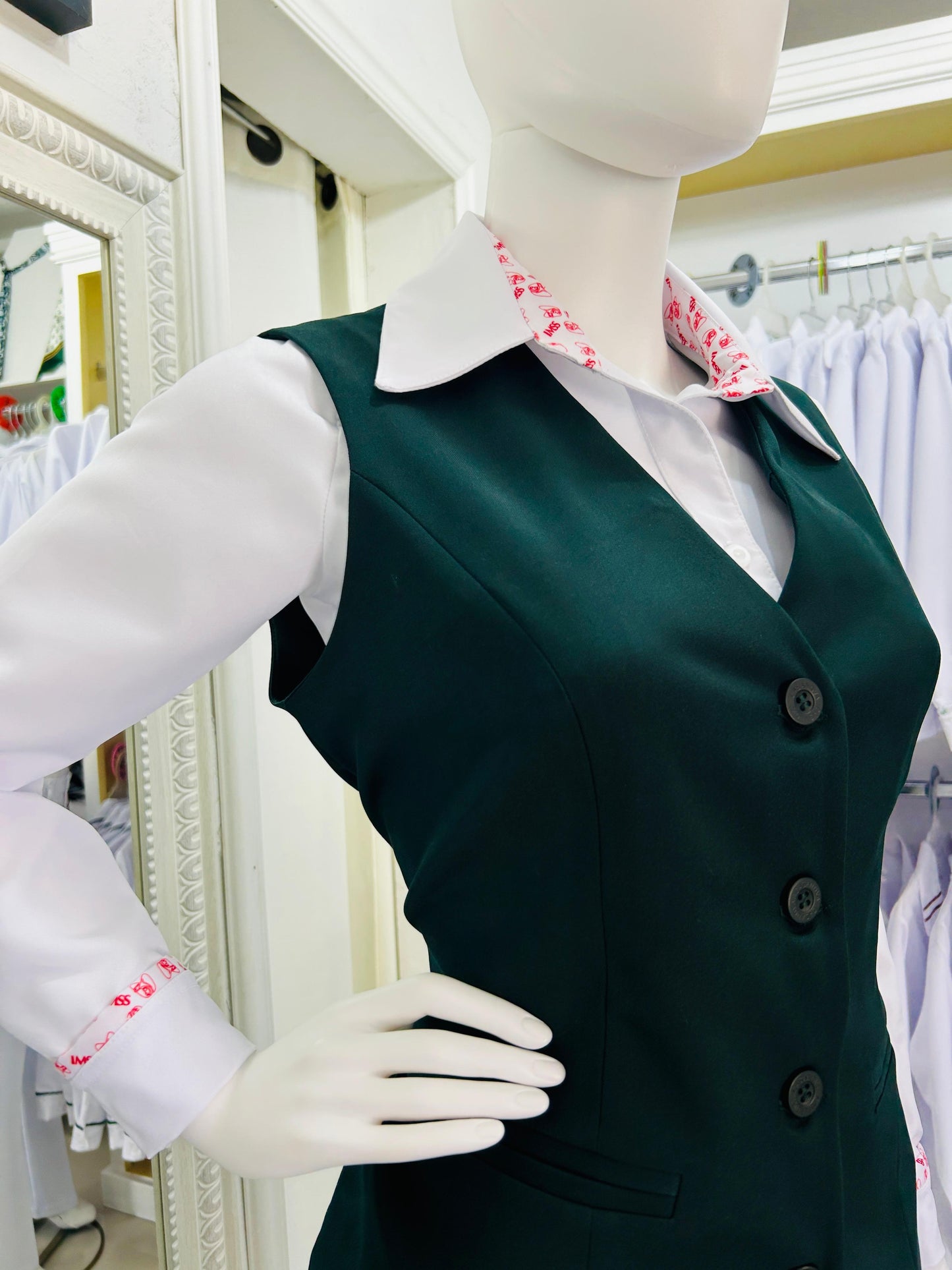 Blusa I ♡ IMSS Edición Navideña (Manga Larga)