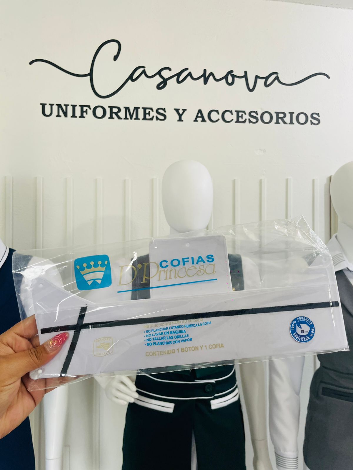 Cofia Especialista (linea negra)
