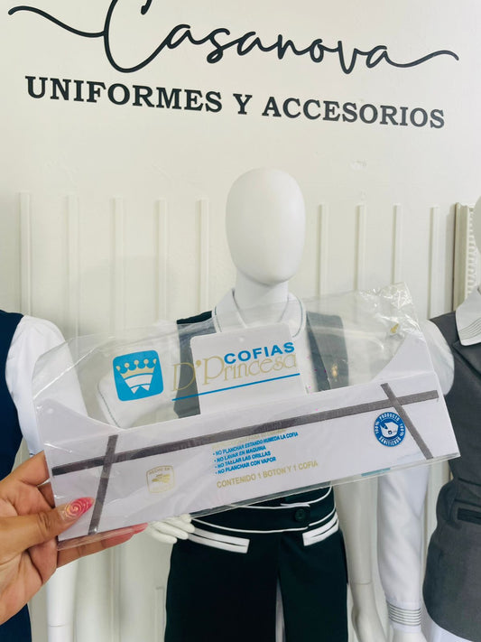 Cofia Enfermera Jefa de piso (linea gris)